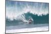 USA, Hawaii, Oahu, Surfers in Action at the Pipeline-Terry Eggers-Mounted Photographic Print