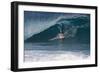 USA, Hawaii, Oahu, Surfers in Action at the Pipeline-Terry Eggers-Framed Photographic Print