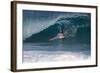 USA, Hawaii, Oahu, Surfers in Action at the Pipeline-Terry Eggers-Framed Photographic Print