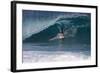 USA, Hawaii, Oahu, Surfers in Action at the Pipeline-Terry Eggers-Framed Photographic Print