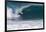 USA, Hawaii, Oahu, Surfers in Action at the Pipeline-Terry Eggers-Framed Photographic Print