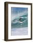 USA, Hawaii, Oahu, Surfers in Action at the Pipeline-Terry Eggers-Framed Photographic Print