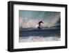 USA, Hawaii, Oahu, Surfers in Action at the Pipeline-Terry Eggers-Framed Photographic Print