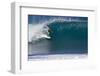 USA, Hawaii, Oahu, Surfers in Action at the Pipeline-Terry Eggers-Framed Photographic Print