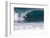 USA, Hawaii, Oahu, Surfers in Action at the Pipeline-Terry Eggers-Framed Photographic Print