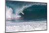 USA, Hawaii, Oahu, Surfers in Action at the Pipeline-Terry Eggers-Mounted Photographic Print