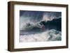 USA, Hawaii, Oahu, Surfers in Action at the Pipeline-Terry Eggers-Framed Photographic Print