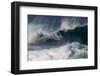 USA, Hawaii, Oahu, Surfers in Action at the Pipeline-Terry Eggers-Framed Photographic Print