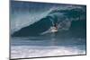 USA, Hawaii, Oahu, Surfers in Action at the Pipeline-Terry Eggers-Mounted Photographic Print