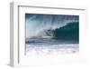 USA, Hawaii, Oahu, Surfers in Action at the Pipeline-Terry Eggers-Framed Photographic Print