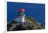 USA, Hawaii, Oahu, Waimanalo. U.S. Coast Guard Makapuu Point Light-Charles Crust-Framed Photographic Print