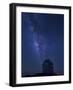 USA, Hawaii, the Big Island, Mauna Kea Observatory (4200m), Gemini Northern Telescope and Milky Way-Michele Falzone-Framed Photographic Print