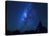 USA, Hawaii, the Big Island, Milky Way from Mauna Kea Observatory (4200m)-Michele Falzone-Stretched Canvas