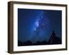 USA, Hawaii, the Big Island, Milky Way from Mauna Kea Observatory (4200m)-Michele Falzone-Framed Photographic Print