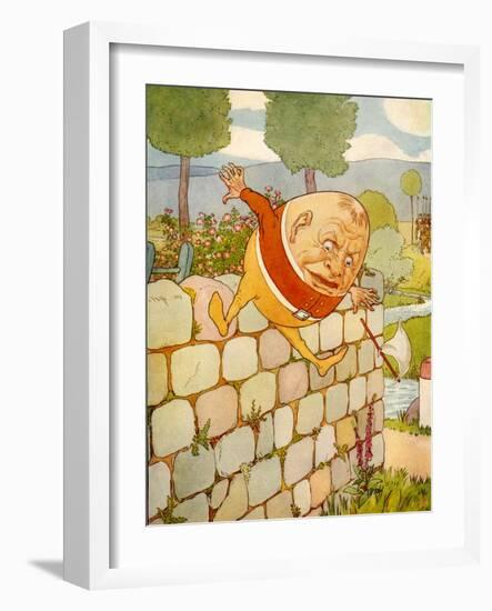 USA Humpty Dumpty Book Plate-null-Framed Giclee Print