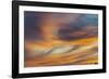 USA, Idaho. Backlit Cirrus Clouds can make a magnificent sunset.-Howie Garber-Framed Photographic Print