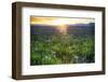 USA, Idaho, Fairfield, Camas Prairie, Sunset in the Camas Prairie-Terry Eggers-Framed Photographic Print