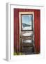 USA, Idaho, Fairfield, Front Door on Old Country Store-Terry Eggers-Framed Photographic Print