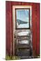 USA, Idaho, Fairfield, Front Door on Old Country Store-Terry Eggers-Mounted Photographic Print