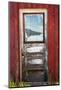 USA, Idaho, Fairfield, Front Door on Old Country Store-Terry Eggers-Mounted Photographic Print