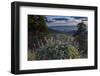 USA, Idaho. Mountain Globemallow and view of Teton Valley-Howie Garber-Framed Photographic Print