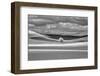 USA, Idaho, Palouse Country, Lone tree and Infrared Palouse fields-Terry Eggers-Framed Photographic Print