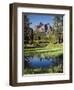 USA, Idaho, Sawtooth Wilderness, a Peak Reflecting in a Meadow Pond-Christopher Talbot Frank-Framed Photographic Print