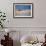 USA, Idaho, Small Barn in Snow Covered Field-Terry Eggers-Framed Photographic Print displayed on a wall