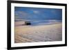 USA, Idaho, Small Barn in Snow Covered Field-Terry Eggers-Framed Photographic Print