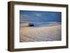 USA, Idaho, Small Barn in Snow Covered Field-Terry Eggers-Framed Photographic Print