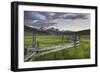 USA, Idaho. Wetlands in Stanley Basin, Sawtooth Mountains.-Alan Majchrowicz-Framed Photographic Print