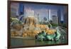 USA, ILlinois, Chicago, Buckingham Fountain in Downtown Chicago-Petr Bednarik-Framed Photographic Print