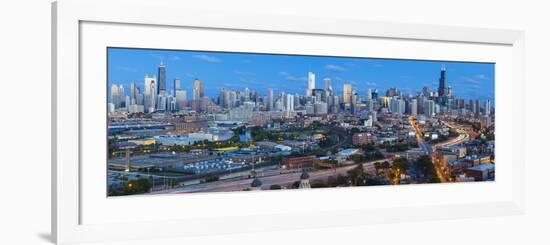 Usa, Illinois, Chicago, City Skyline-Gavin Hellier-Framed Photographic Print