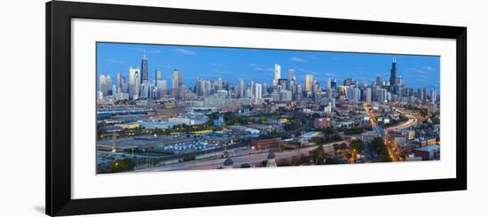 Usa, Illinois, Chicago, City Skyline-Gavin Hellier-Framed Photographic Print