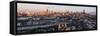 USA, Illinois, Chicago, City Skyline-Gavin Hellier-Framed Stretched Canvas