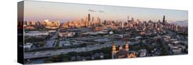 USA, Illinois, Chicago, City Skyline-Gavin Hellier-Stretched Canvas