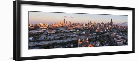 USA, Illinois, Chicago, City Skyline-Gavin Hellier-Framed Photographic Print