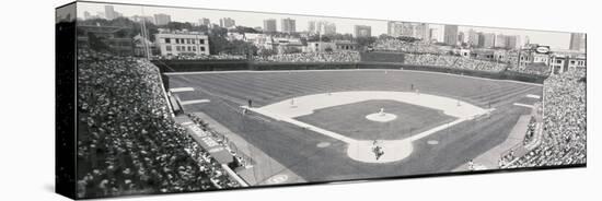 USA, Illinois, Chicago, Cubs, Baseball-null-Stretched Canvas