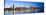 USA, Illinois, Chicago, Dusk View of the Skyline from Lake Michigan-Nick Ledger-Stretched Canvas