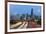 USA, Illinois, Chicago, Interstate Leading Downtown-Gavin Hellier-Framed Photographic Print