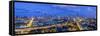 Usa, Illinois, Chicago, Panoramic City Skyline-Gavin Hellier-Framed Stretched Canvas