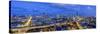 Usa, Illinois, Chicago, Panoramic City Skyline-Gavin Hellier-Stretched Canvas