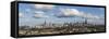 USA, Illinois, Chicago, Panoramic City Skyline-Gavin Hellier-Framed Stretched Canvas