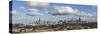 USA, Illinois, Chicago, Panoramic City Skyline-Gavin Hellier-Stretched Canvas