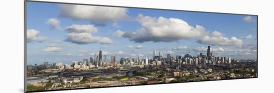 USA, Illinois, Chicago, Panoramic City Skyline-Gavin Hellier-Mounted Photographic Print