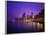 Usa, Illinois, Chicago Skyline and Lake Michigan, Night-Robert Glusic-Framed Photographic Print