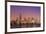 USA, Illinois, Chicago. Sunrise skyline and Lake Michigan.-Jaynes Gallery-Framed Premium Photographic Print