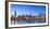 Usa, Illinois, Chicago. the City Skyline and a Frozen Lake Michigan.-Nick Ledger-Framed Photographic Print