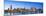 Usa, Illinois, Chicago. the City Skyline and a Frozen Lake Michigan.-Nick Ledger-Mounted Photographic Print