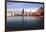 Usa, Illinois, Chicago, the Hancock Tower and Downtown Skyline from Lake Michigan-Gavin Hellier-Framed Photographic Print